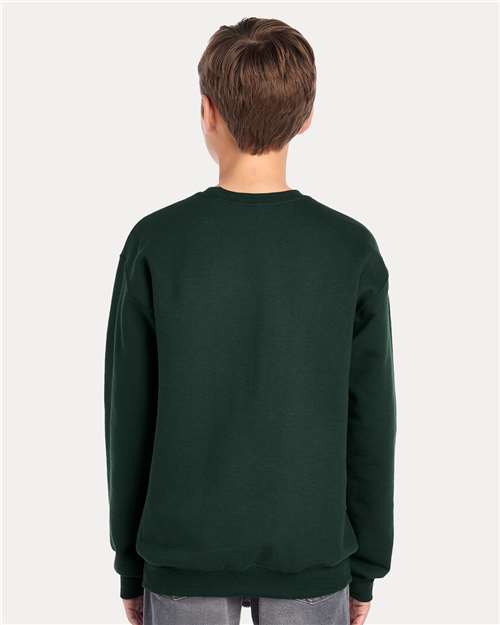 Youth NuBlend® Crewneck Sweatshirt - 562BR 4