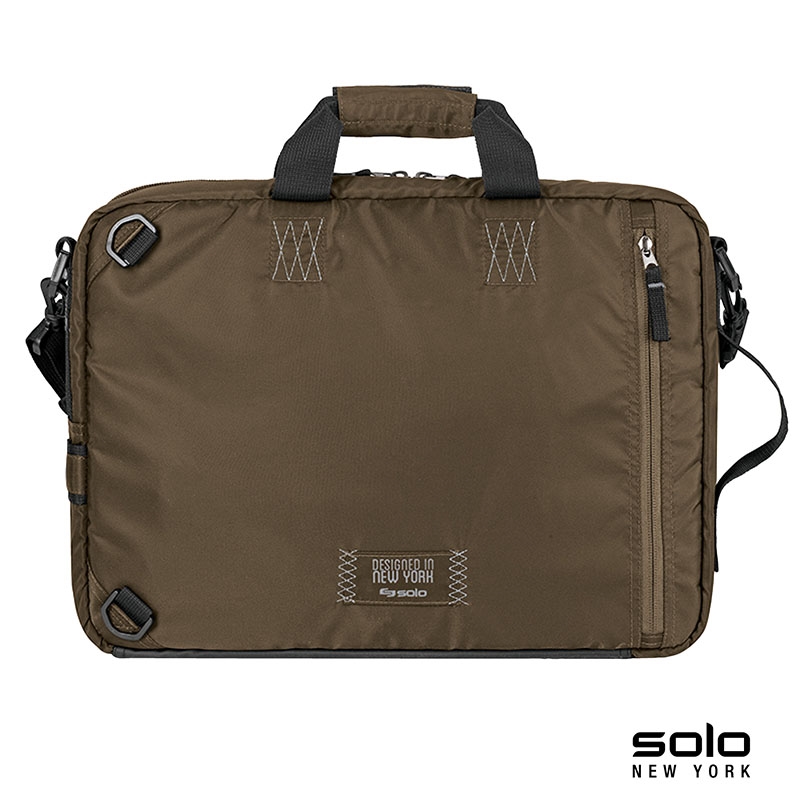 Solo New York Zone Briefcase Backpack Hybrid 10
