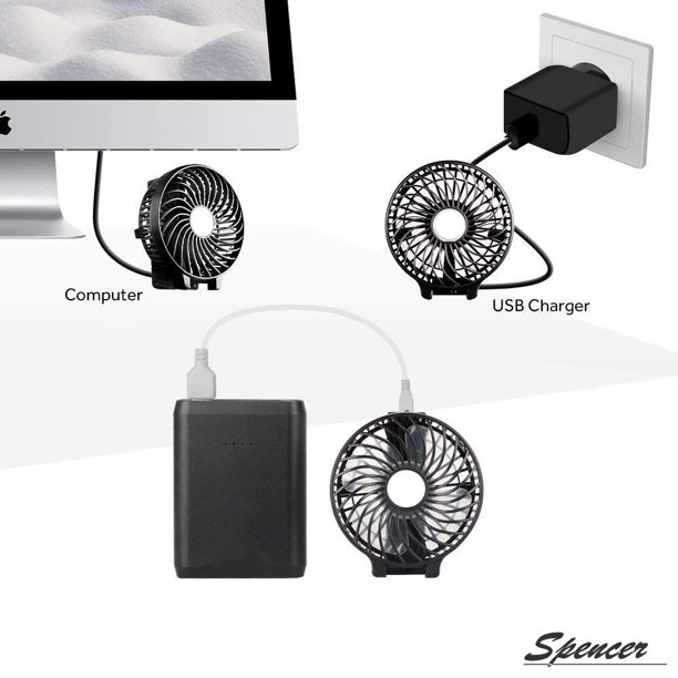 Mini Handheld Foldable Desk Fan 5