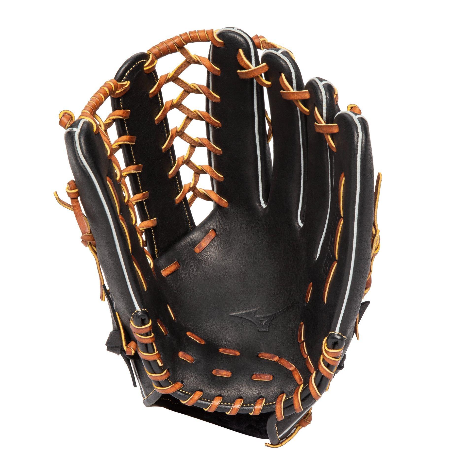Select 9 Outfield Baseball Glove 12.5", Ichiro Web, BioSoft Leather, Center Pocket Design 8