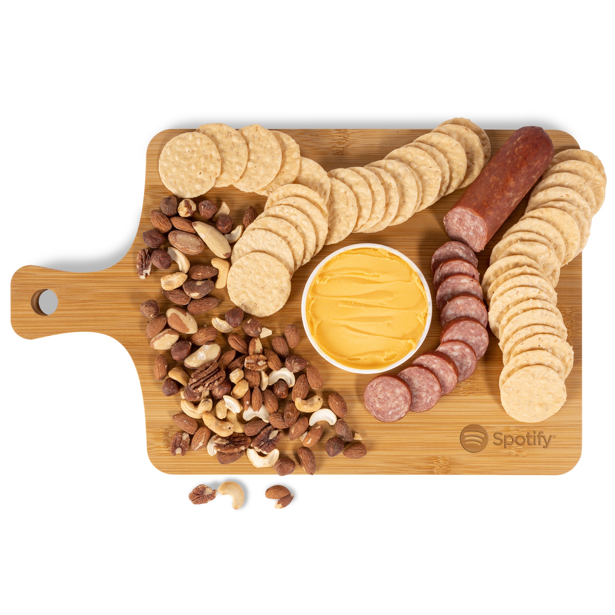 Festive Feast Bamboo Wood Charcuterie Board Set 1