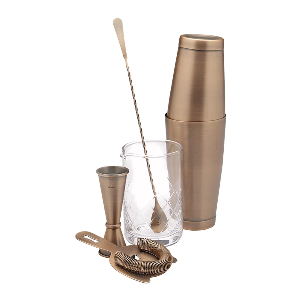 5-Piece Boston Cocktail Mixing Set 9