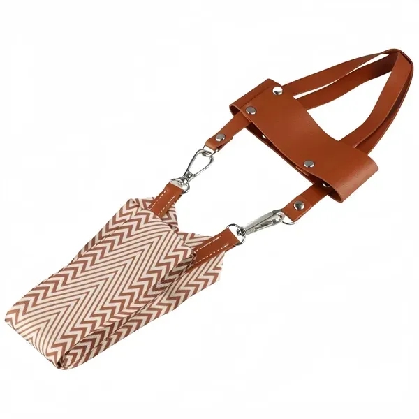 PU Leather Cup Holder - Stylish Tumbler Sleeve 13
