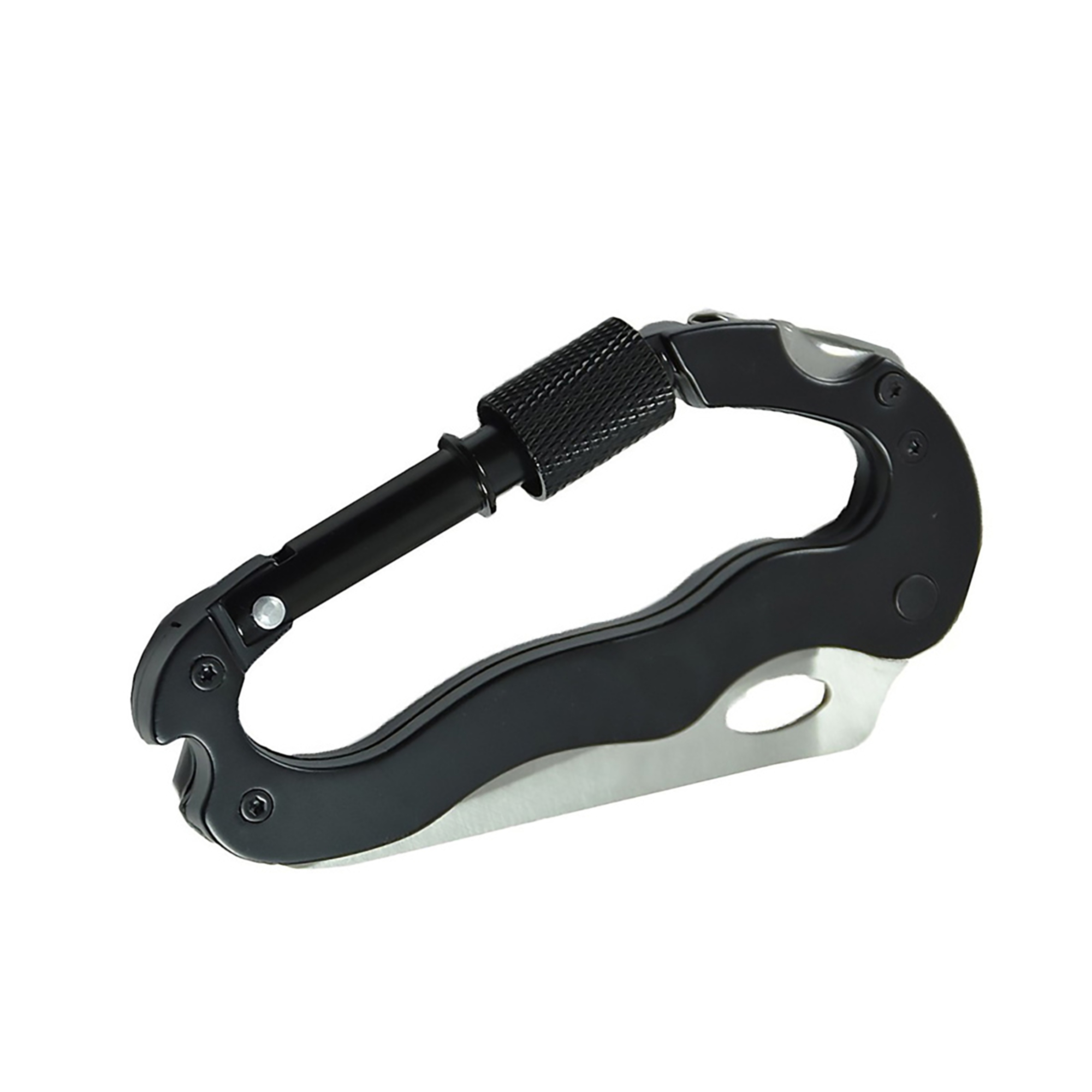Multifunction Carabiner Pocket Knife w/Bottle Opener 5