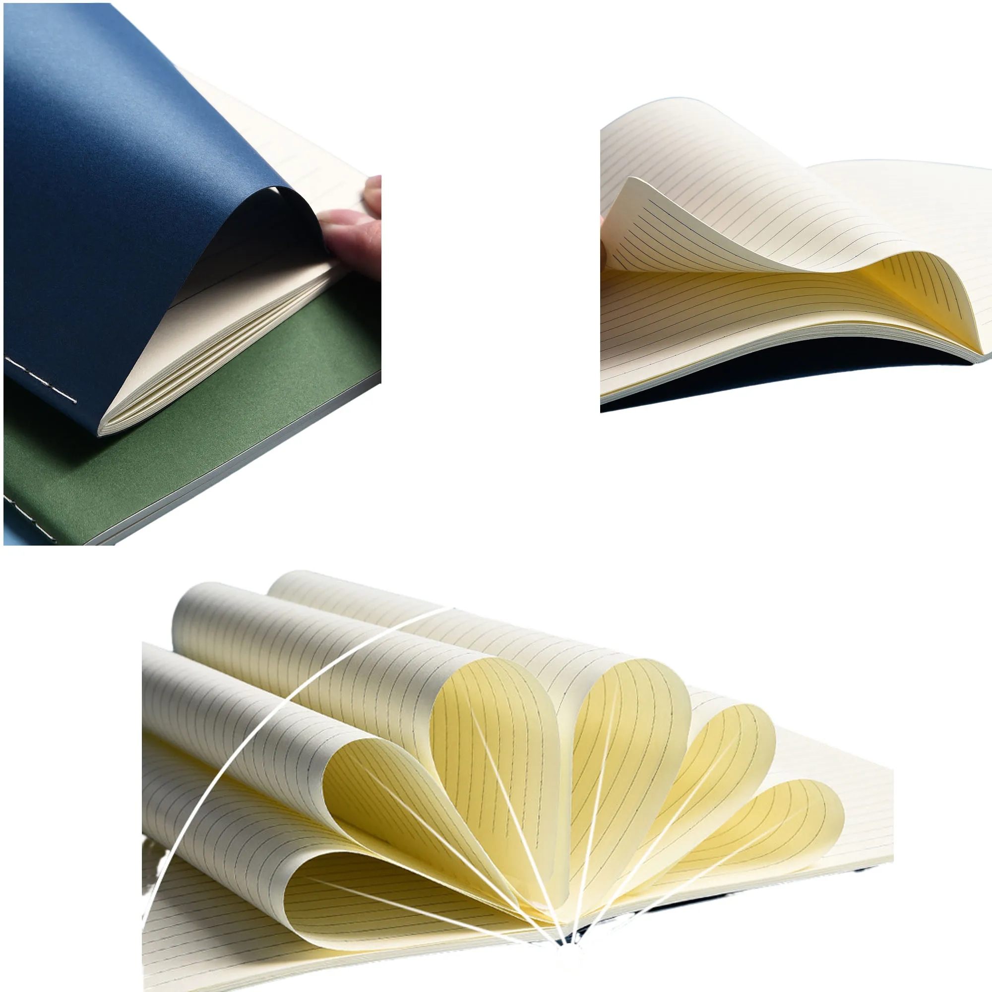 Customized Kraft Shell Horizontal Line Notebook 4