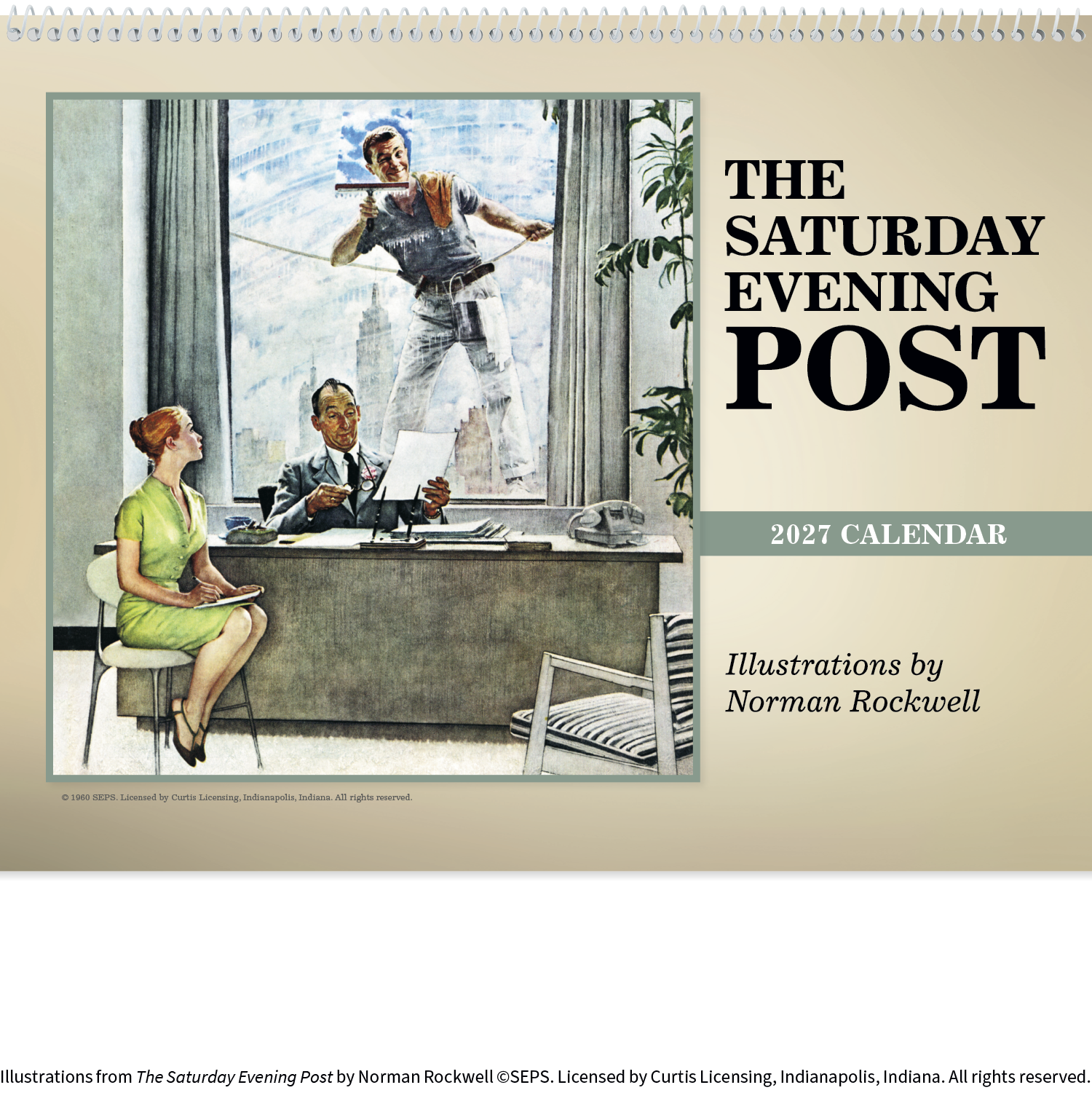 Triumph® Calendars The Saturday Evening Post Deluxe Pocket Calendar 42