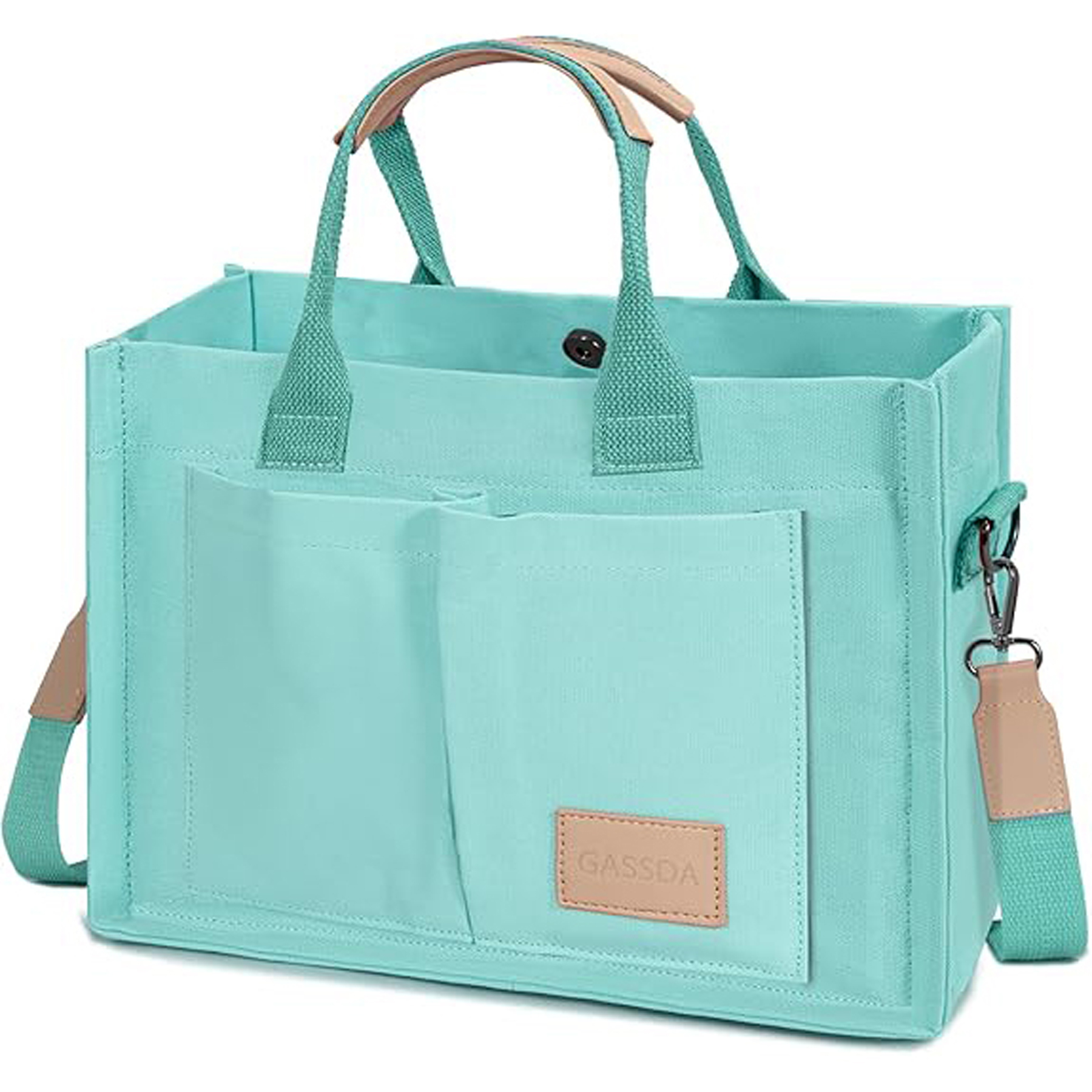 Canvas Single Shoulder Handbag, custom tote bag with logo imprint 3
