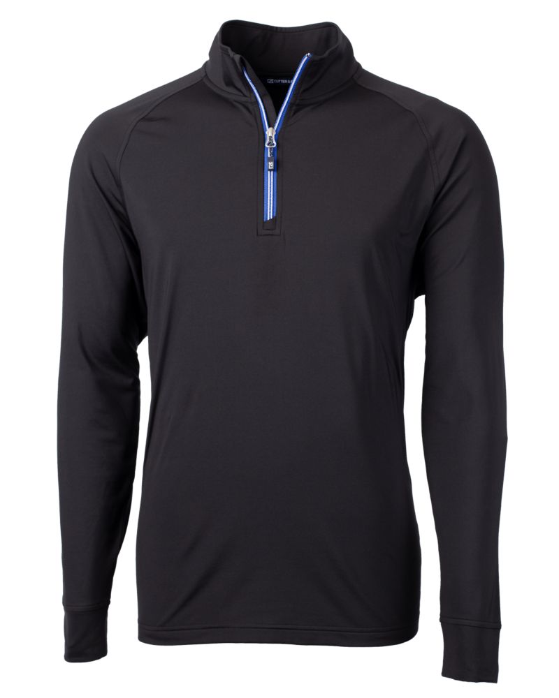 Cutter & Buck Adapt Recycled Soft Knit Stretch  Mens Quarter Zip Pullover 145