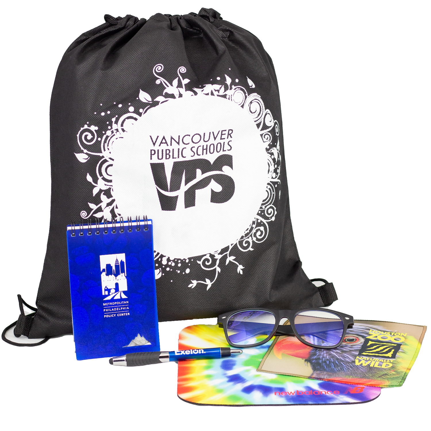 Workday Kit with Blue Light Glasses, Stone Jotter & Stylus Pen 1