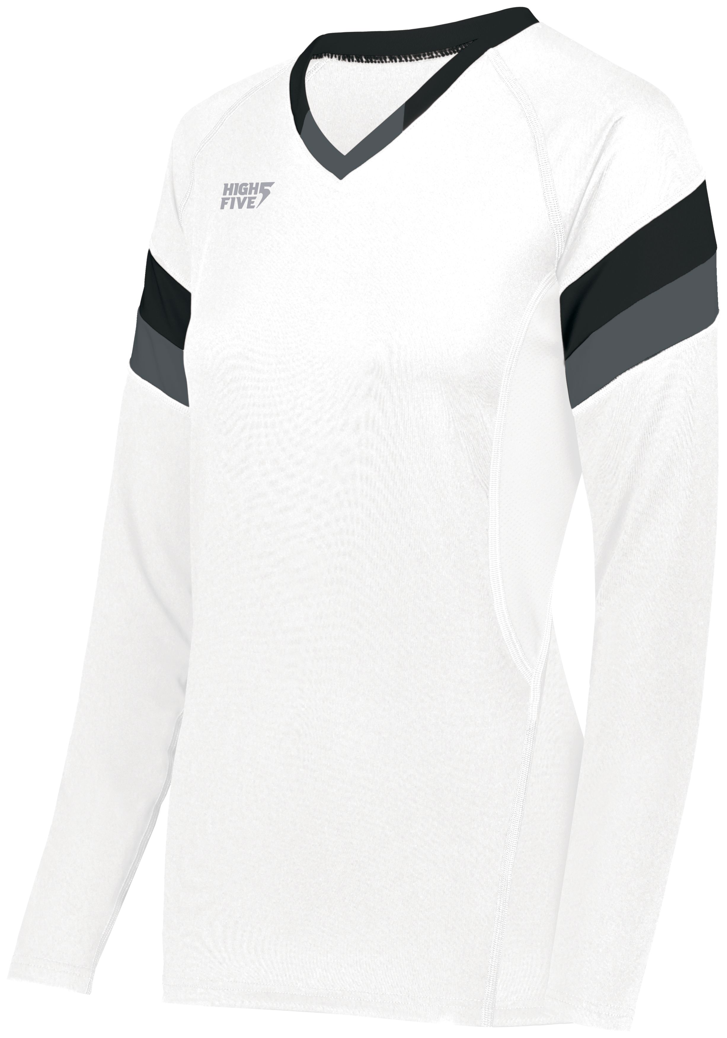 Ladies TruHit Tri-Color Long Sleeve Jersey 4