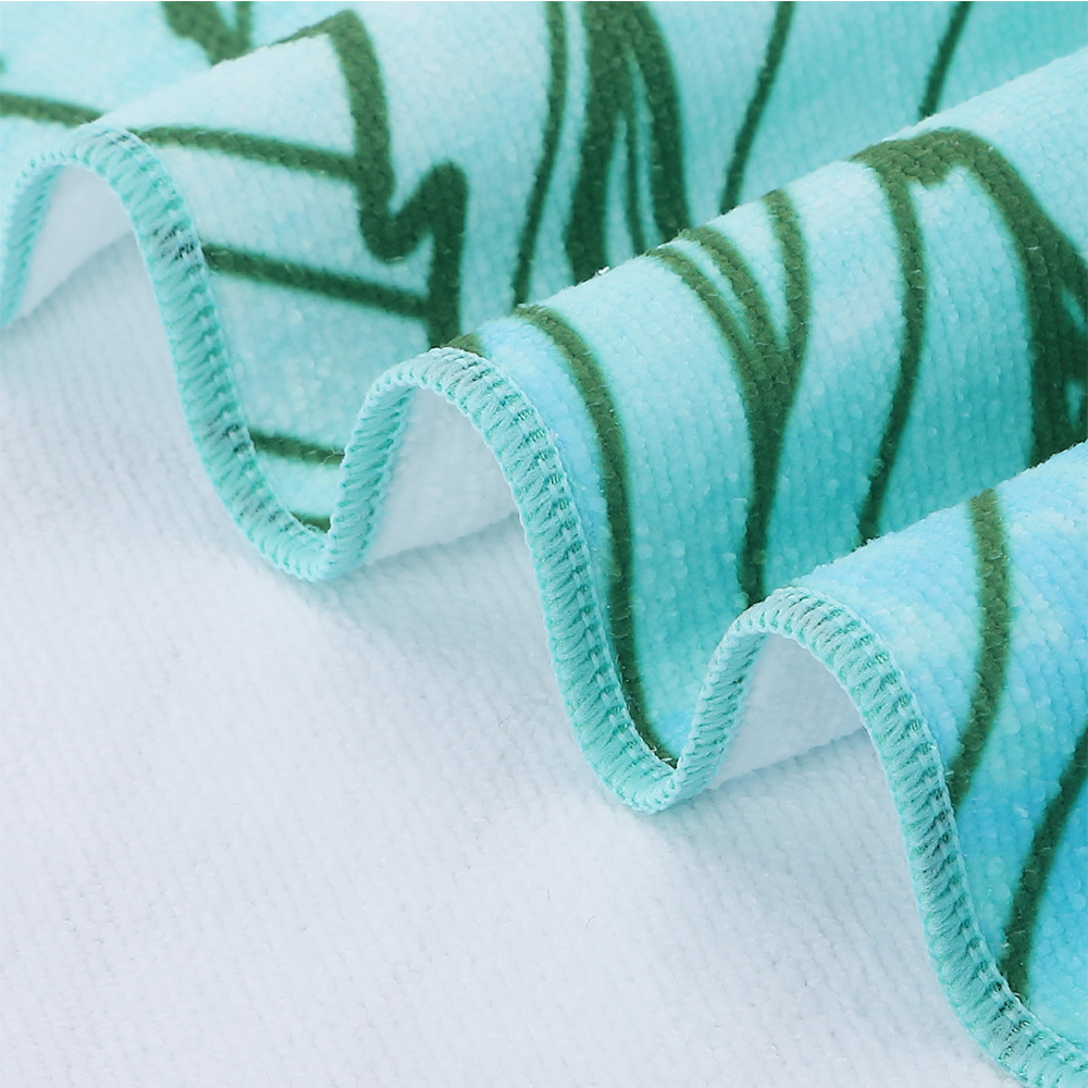 Full color print 59'' x 29'' 260g beach towel 11