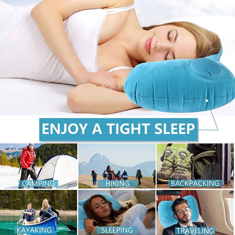 Ultralight Inflatable Camping Travel Pillow 4