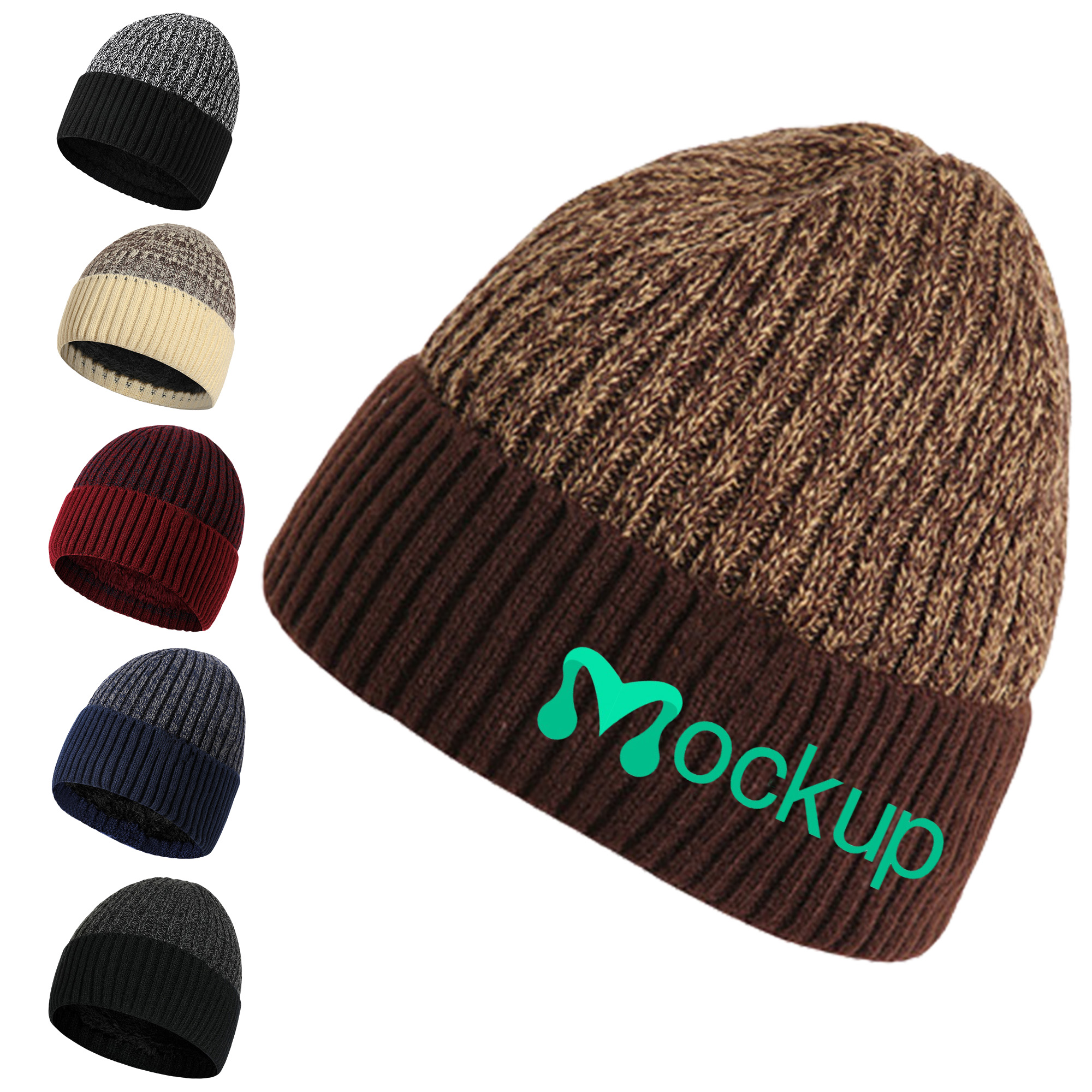 Warm Knit Winter Beanie Hat 8