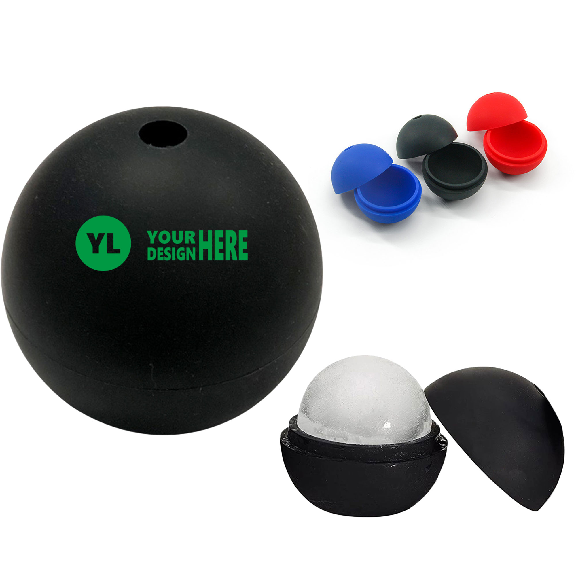 Silicone Round Ice Ball Mold 3