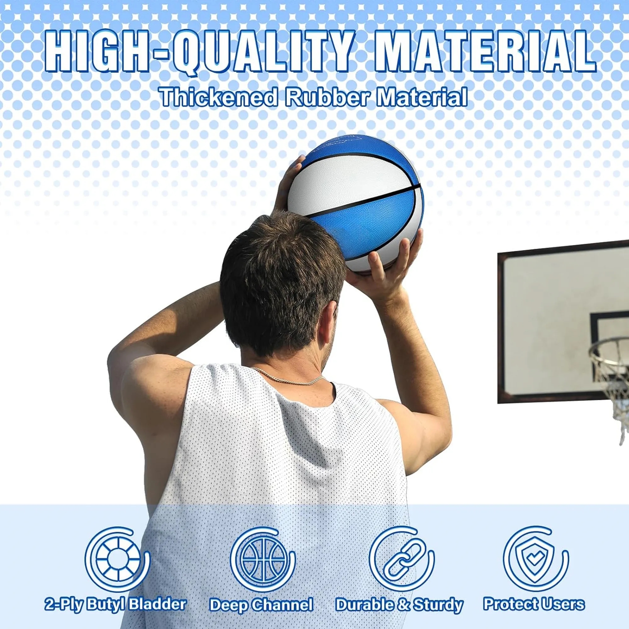Enhanced Grip Basketball 5