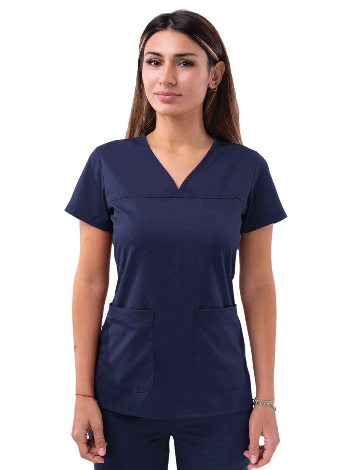 Adar - Pro - Women's V-Neck Sweetheart Top 25