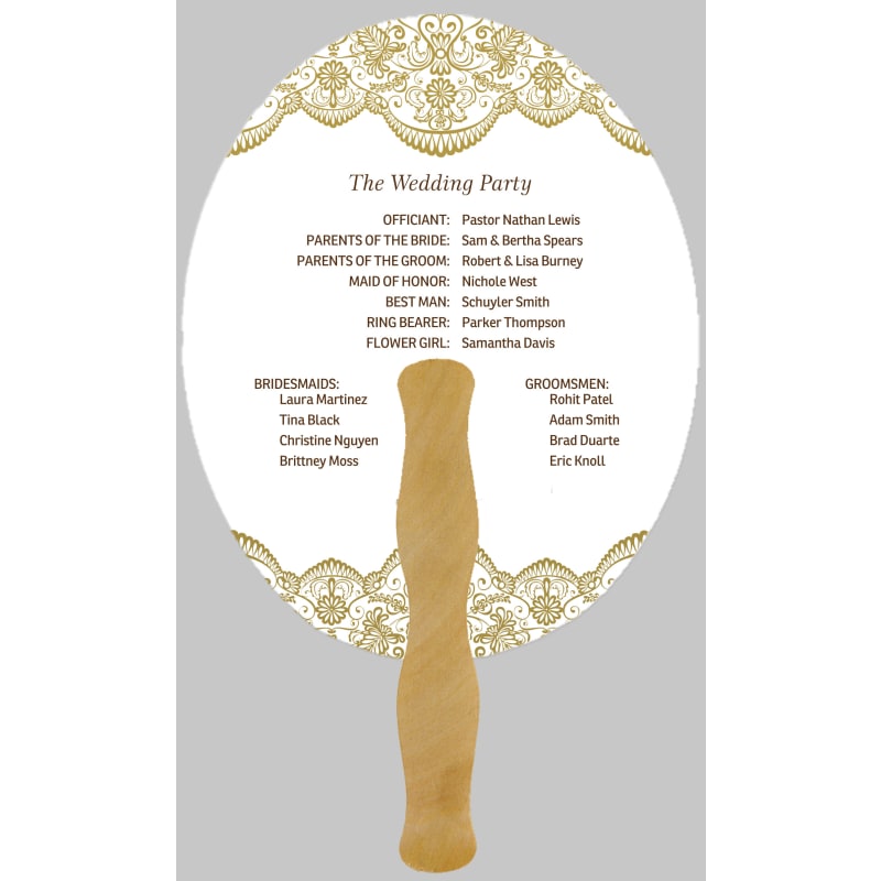 Wedding Hand Fans 7