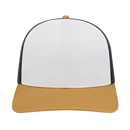 Cap America Poly/Cotton Trucker Mesh Back Cap 634