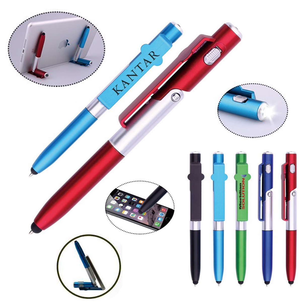 FlexClip 3-in-1 Stylus & Ballpoint 3