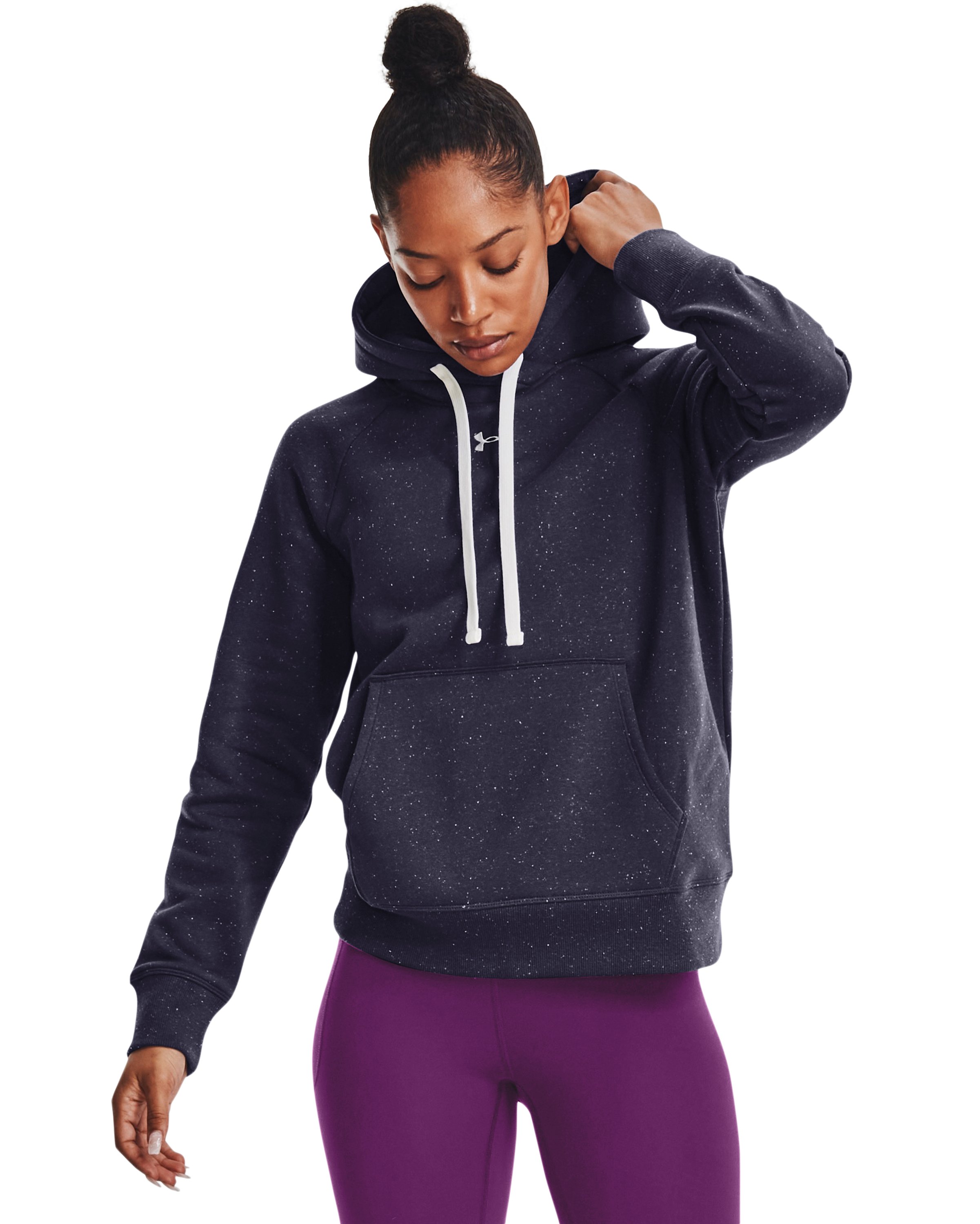 UA Rival Fleece HB Women's Hoodie, custom hoodie or sweatshirt with logo imprint 2