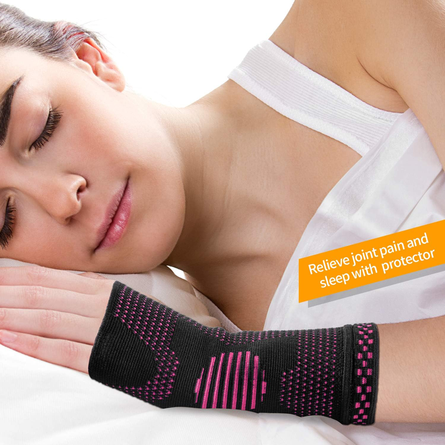 Breathable And Sweat-Absorbing Carpal Tunnel Wrist Brace 3