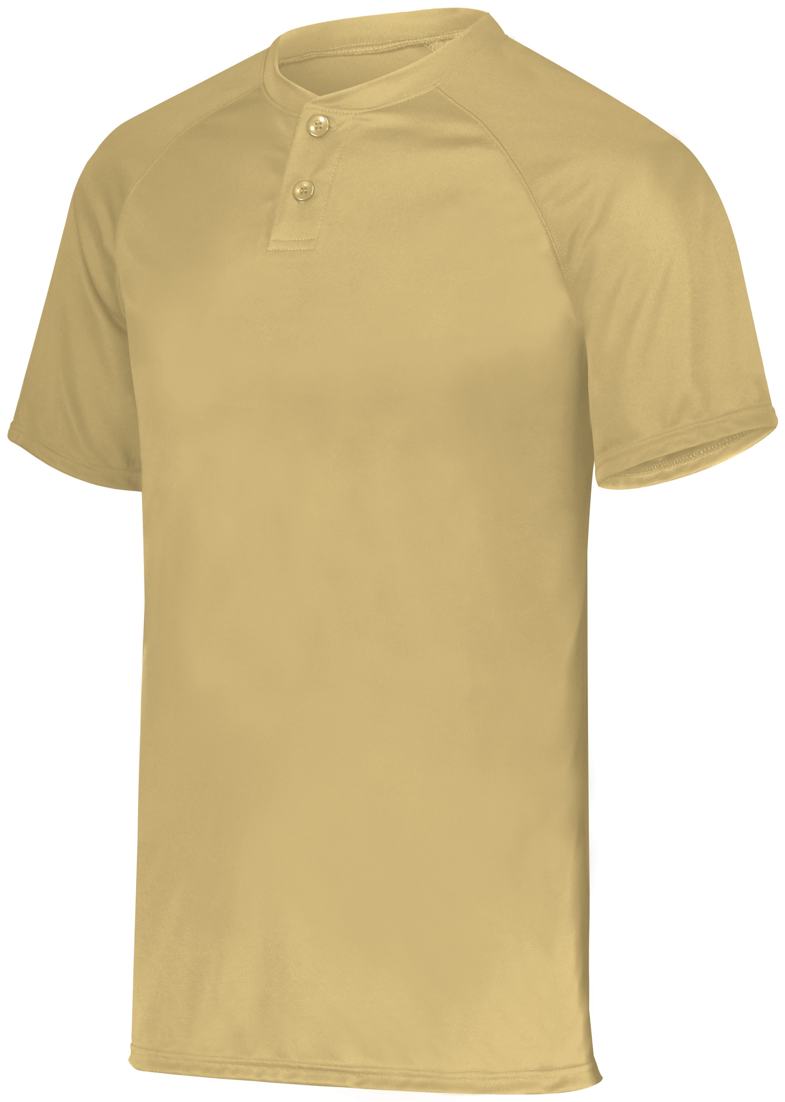 Youth Attain Wicking Two-Button Baseball Jersey 12