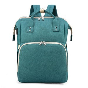 Foldable Large Capacity Diaper Bag, custom backpack with logo imprint 16
