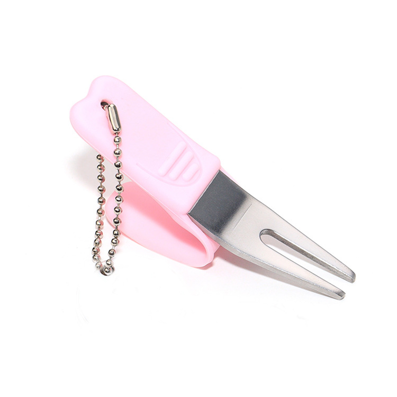 Stainless Steel Golf Divot Tool w/ Silicone Case 4