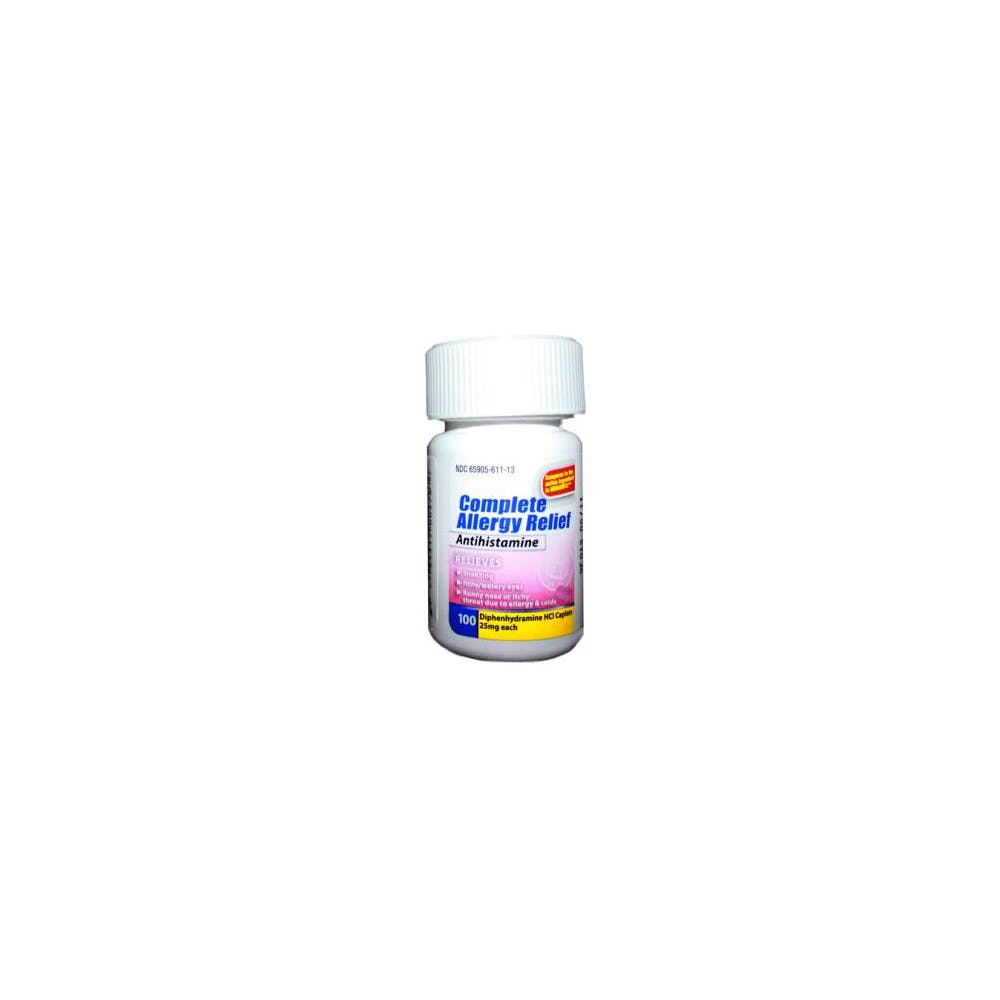 Allergy Relief Caplets - 100 Count 2