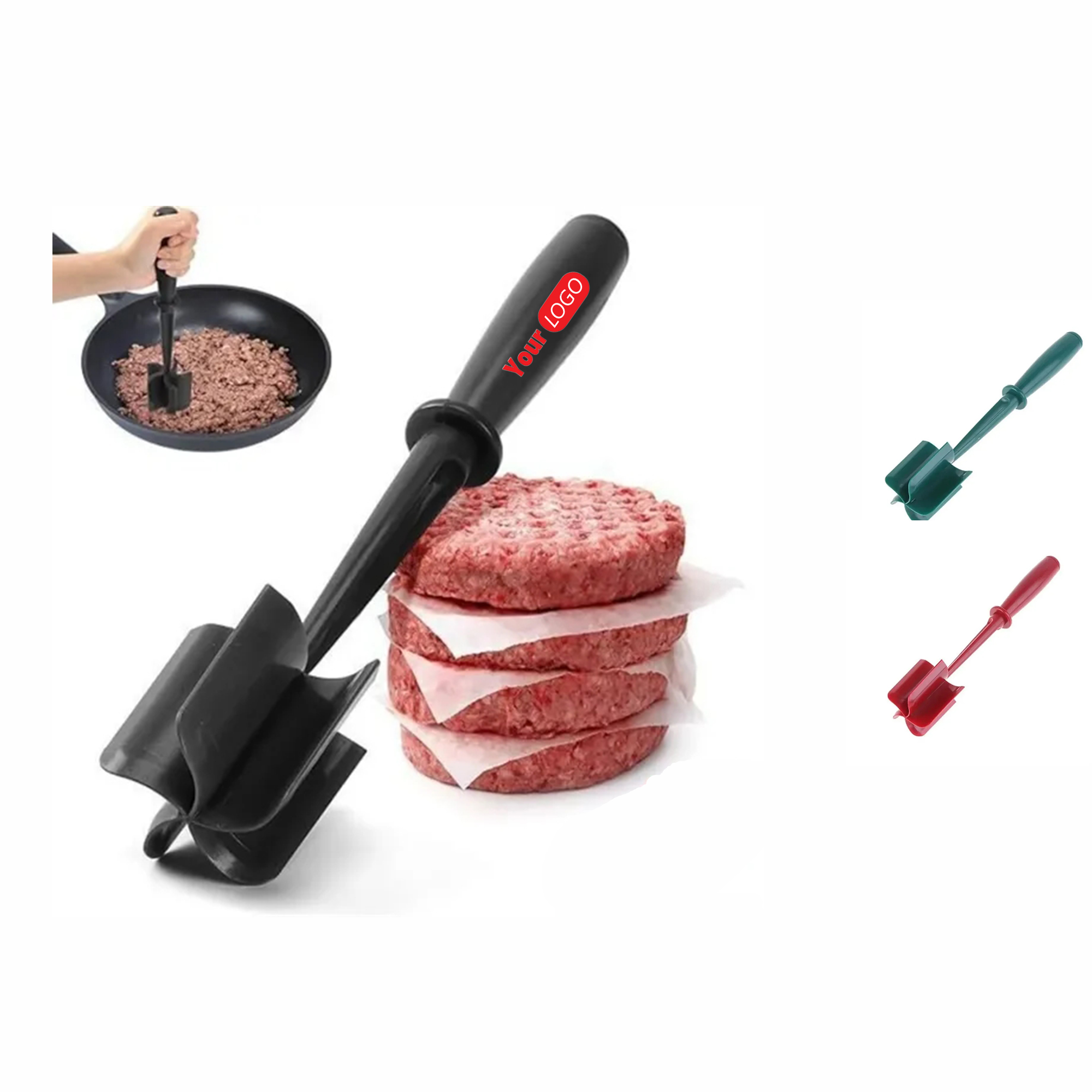Multifunctional Heat Beef Smasher Kitchen Tools MOQ 10pcs 3