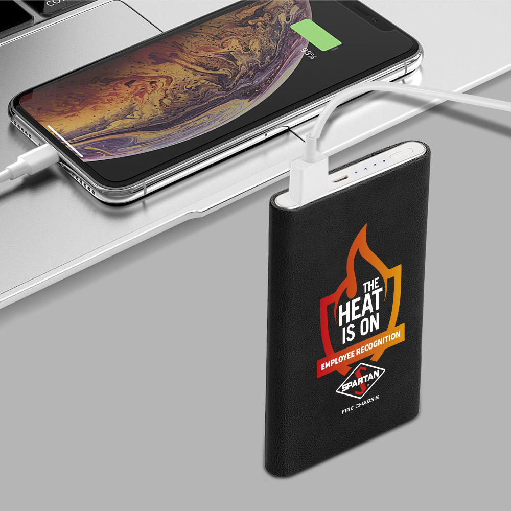 Tanner PU Wrapped Power Bank 4000mAh 3