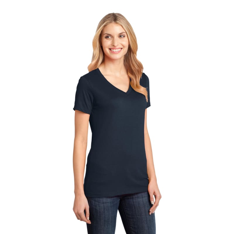 District - Women's Perfect Weight V-Neck Tee. 2