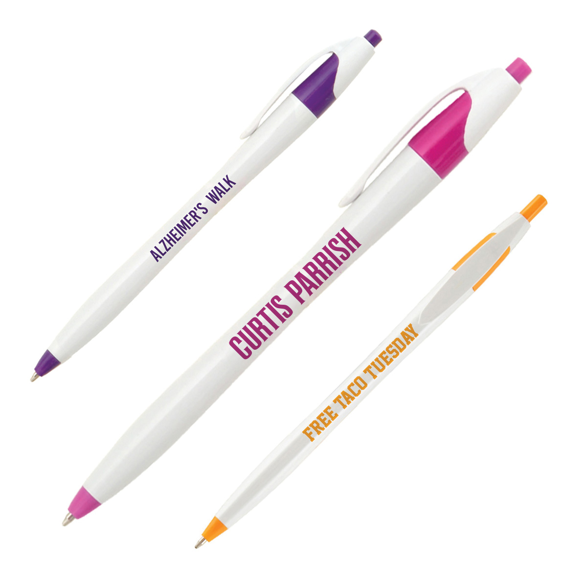 Cirrus Vibe Plastic Pen (1 Color Imprint) 5