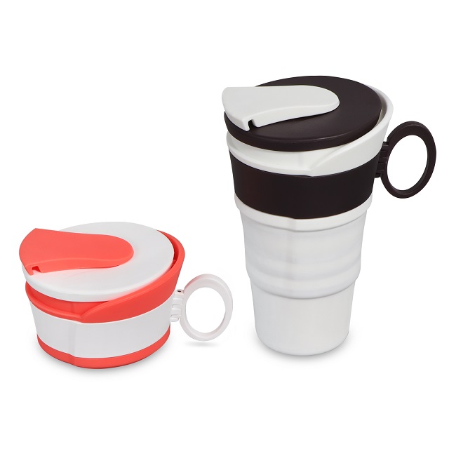 Foldable Silicone Drinking Cup 300ml 2
