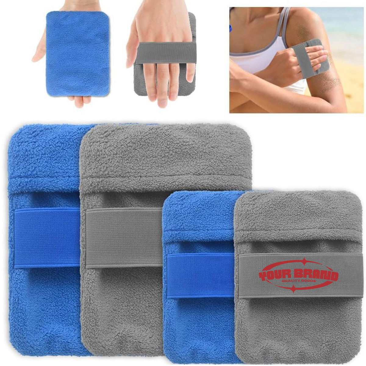 Beach Sand Removal Pouch for Travel & Outdoor Use 2