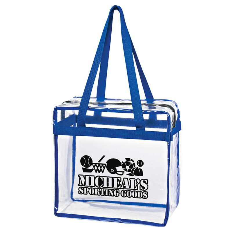 Clear Tote Bag With Zipper Closure 6