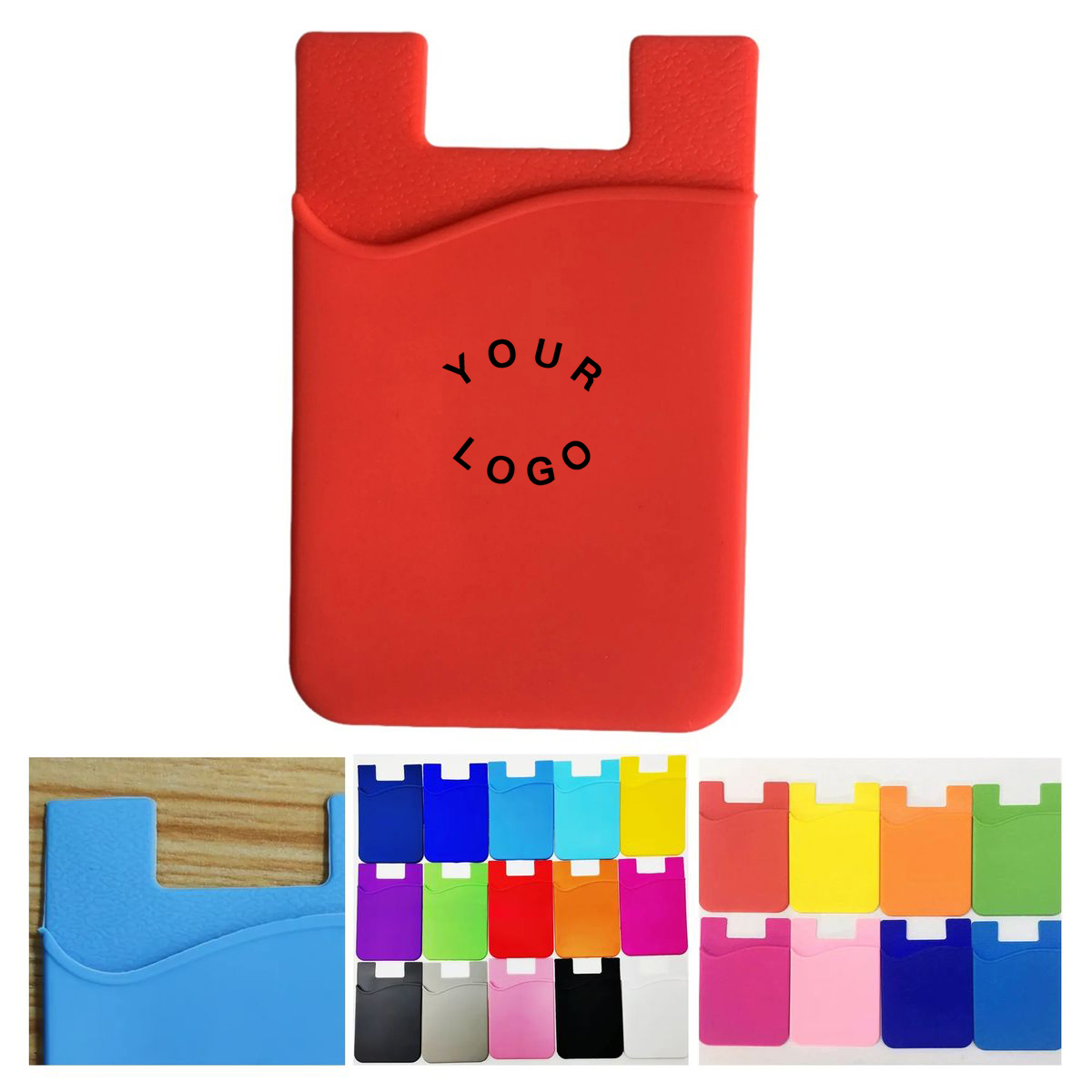 Compact Silicone Phone Wallet for Travel 10