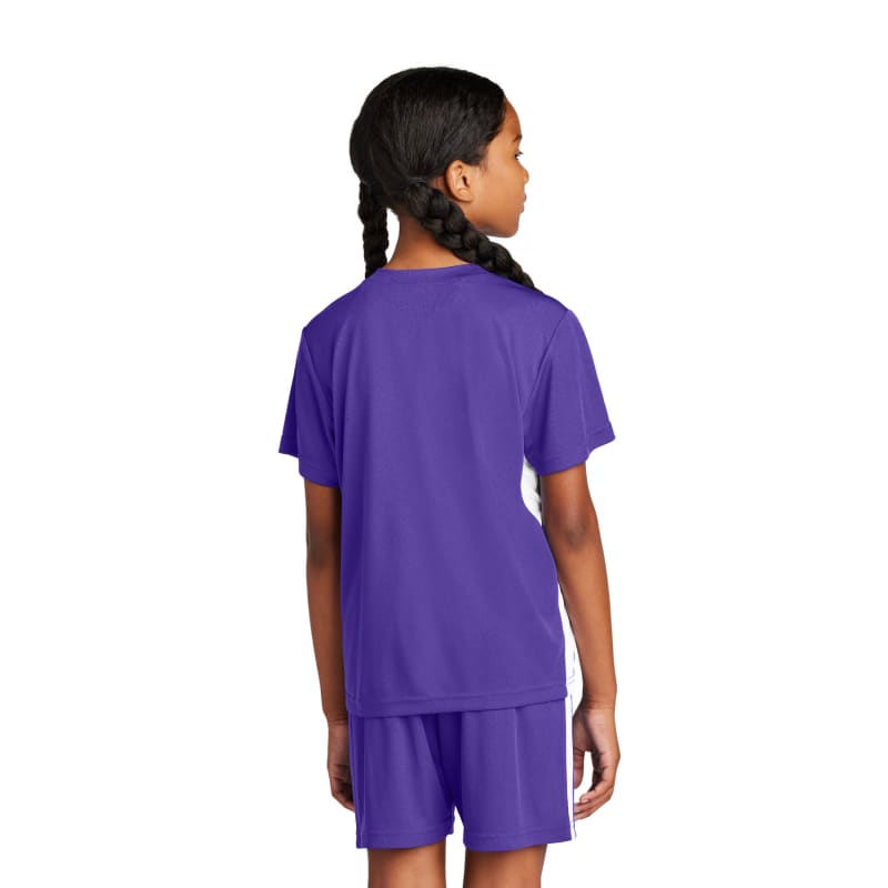 Sport-Tek Youth Competitor United V-Neck 58