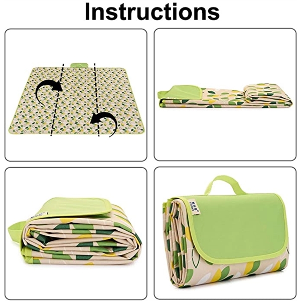 Waterproof Folding Picnic Blanket 2