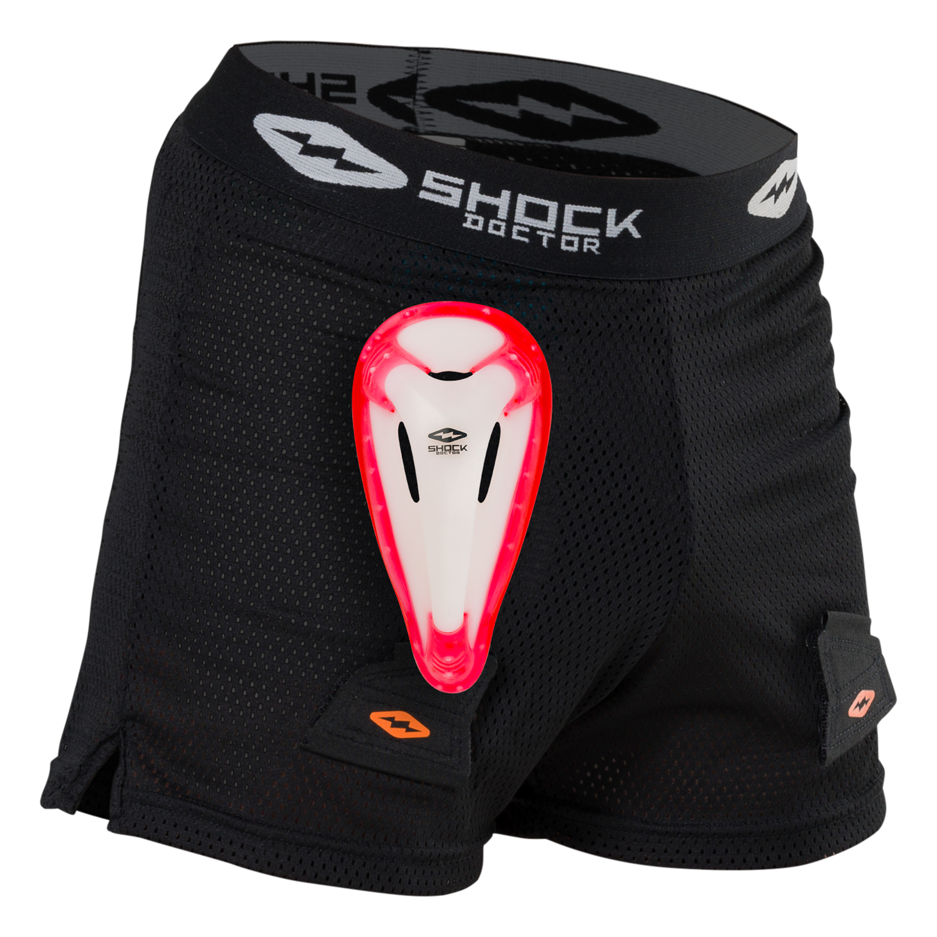 Boy's Loose Hockey Short w/BioFlex Cup 2