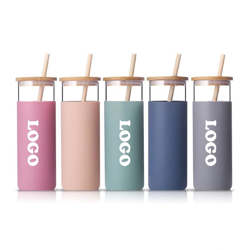 Glass Tumbler With Straw 7