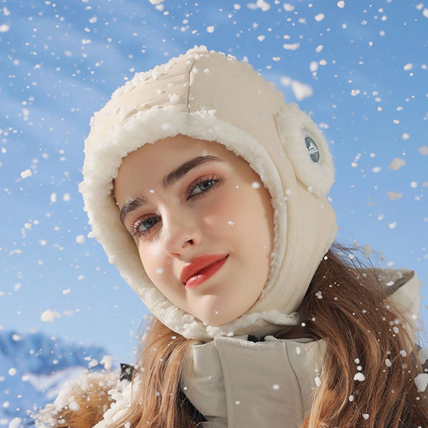 Winter Windproof Down Puffer Hat 6