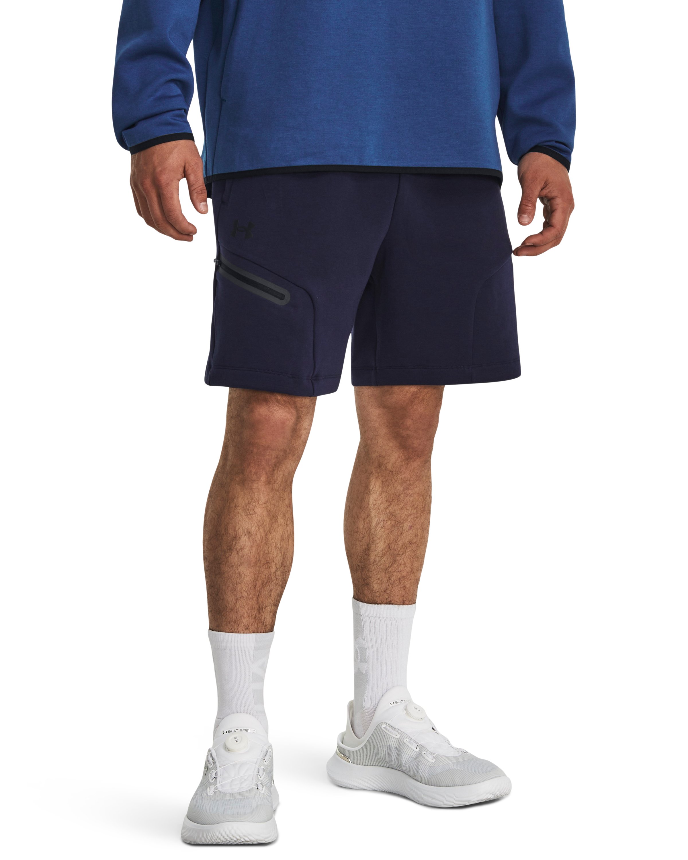 UA Unstoppable Fleece Men's 7 Shorts 4