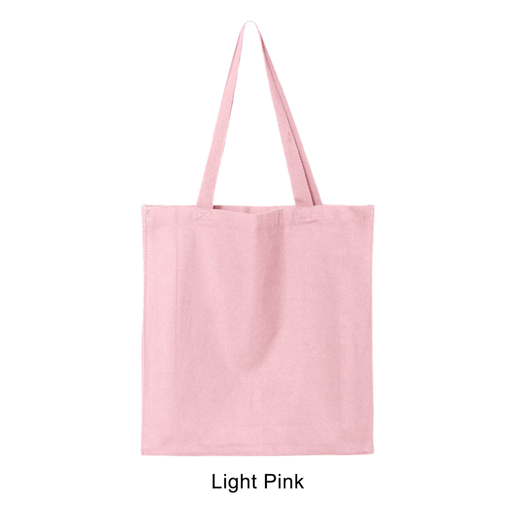 12 oz. Heavy Cotton Gusset Shopping Tote Bag_R111BT 10