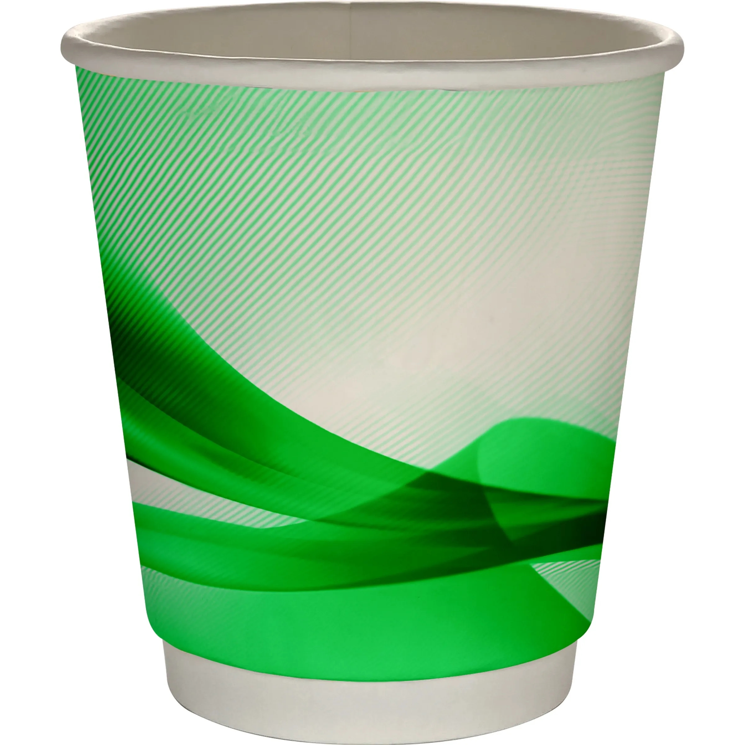 10 oz Full Color Groovy Insulated Paper Cup 6