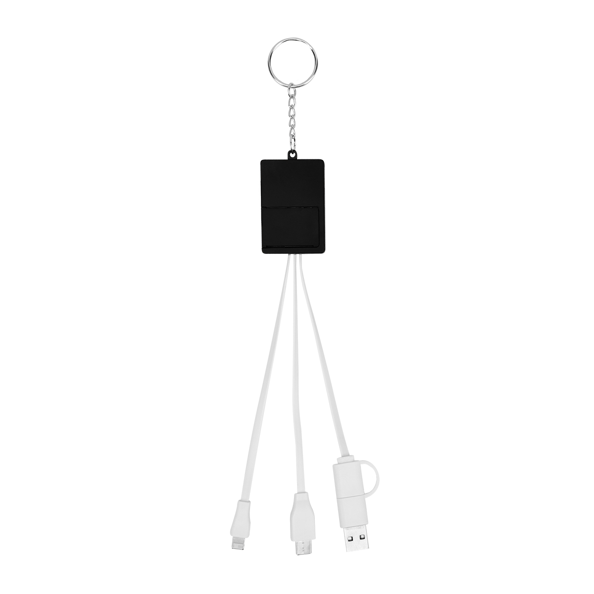 Multi-Charging Cable USB Hub Keyring 6