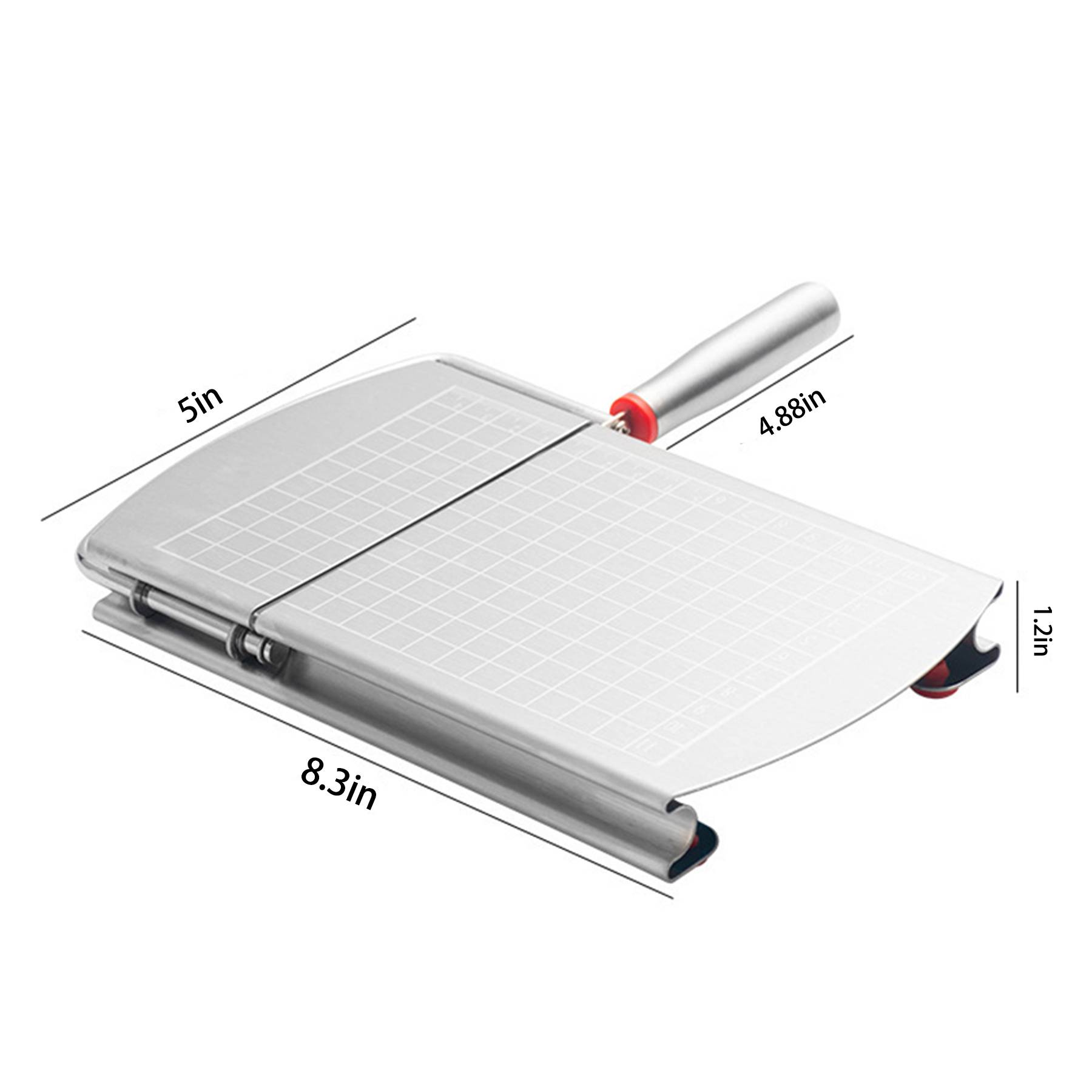 Stainless Steel Cheese Slicer W/ Scale 2