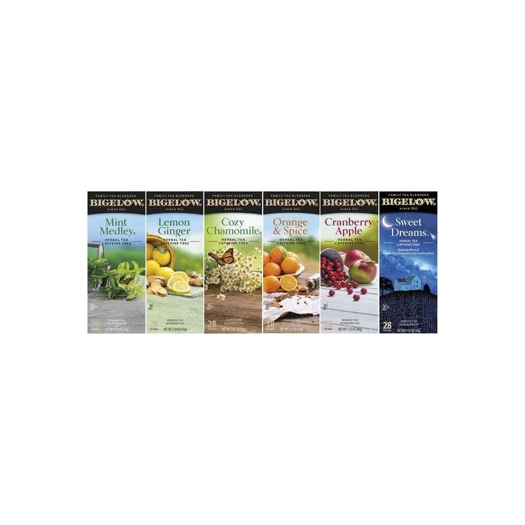 Bigelow Assorted Herbal Tea Bag Variety 1