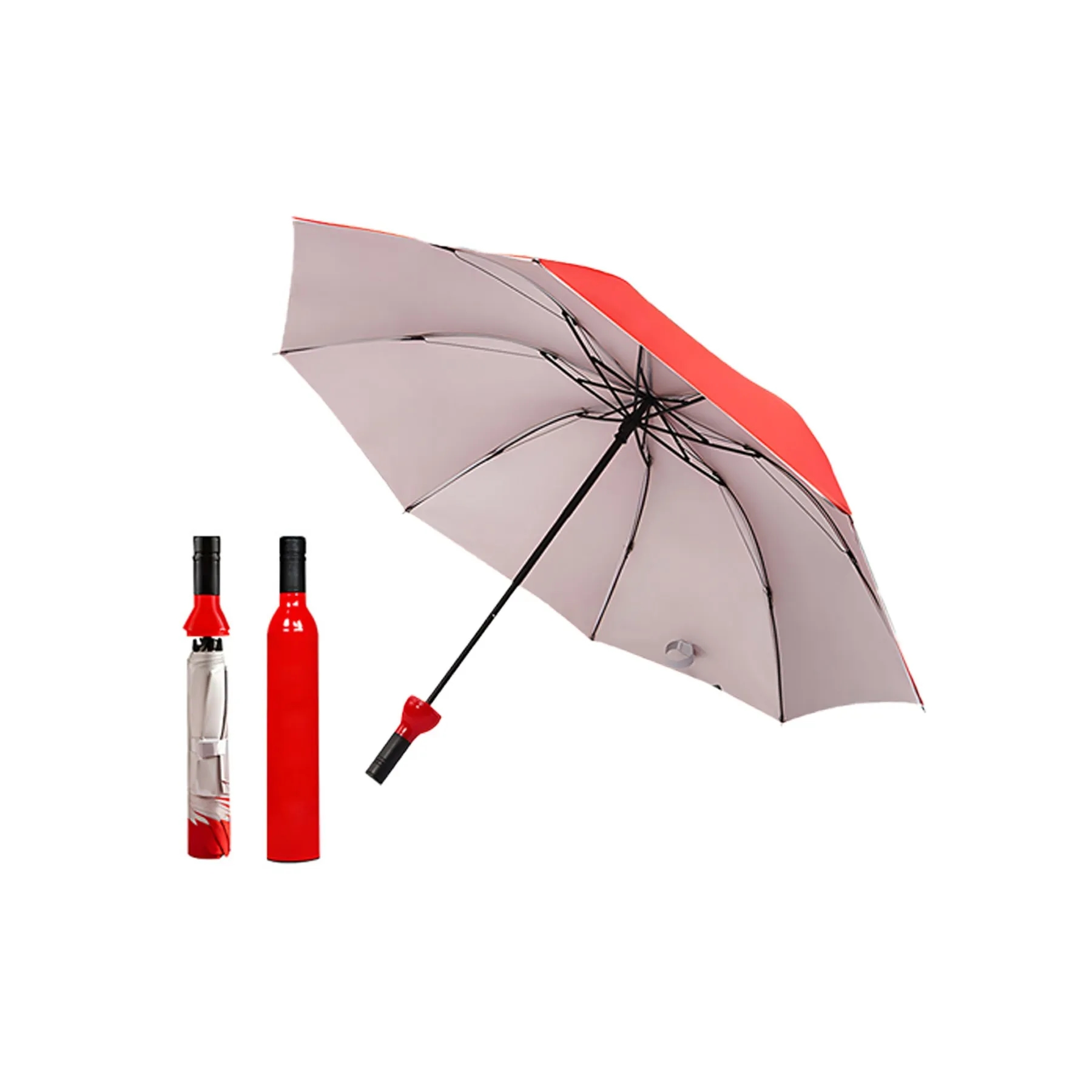 Creative Wine Bottle Umbrella 4