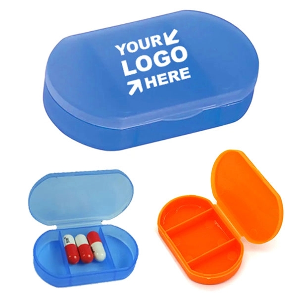 Custom Oval Shaped Pill Holders 2